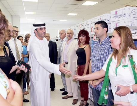 الإمارات تدعم مستشفى رفيق الحريري في لبنان بالأدوية 